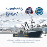 Spoonful Mini Omega3 - fabriqué aux États-Unis: contrôle qualité et GMP.