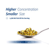 Spoonful Omega3 Mini - Capsule softgel facile à avaler, absorption rapide.