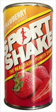 Sport Shake Fraise – Bouteille 325 ml, dégustation fruitée après l'effort