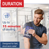 Sport Temp pack design solide et anti-fuite, rangement sûr en sac de sport.