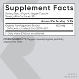 Sports Research Ashwagandha – rituel du soir propice à la relaxation.