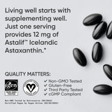Sports Research astaxanthine vegan capsules: format pratique pour une routine quotidienne.