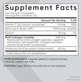 Sports Research cheveux et peau éclatants grâce au complément.