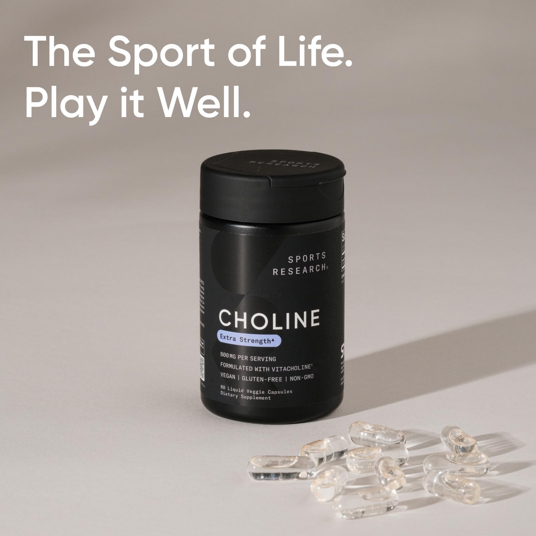 Mode de vie actif soutenu par Sports Research Choline.