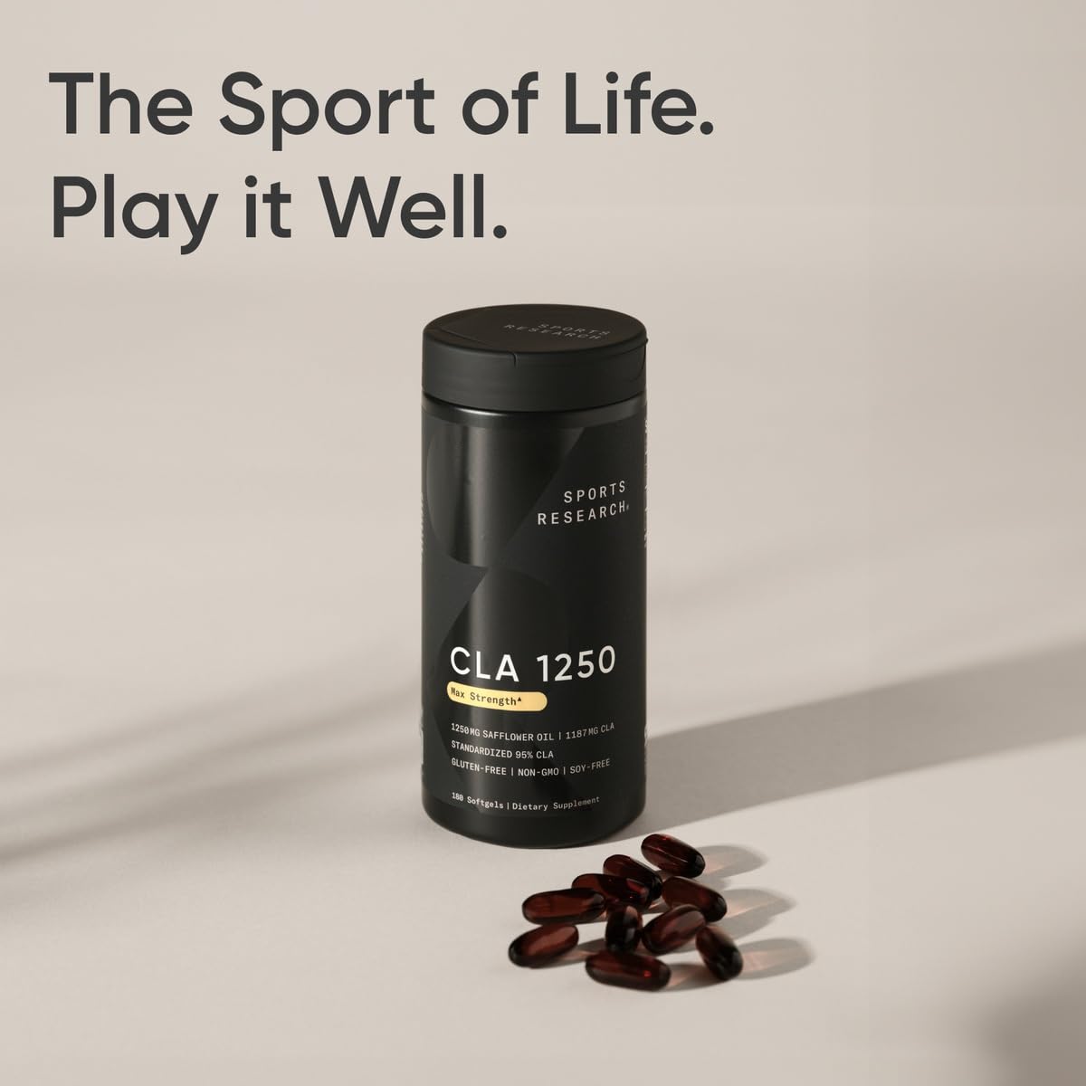 Sports Research CLA 1250 mg — usage lors d'entraînement