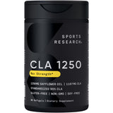 Sports Research CLA, bouteille 1250 mg, soutien potentiel lors de l'entraînement.