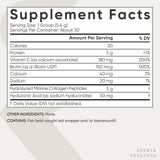 Sports Research Collagen Beauty, certifications sans OGM et pescatarien pour un choix alimentaire sûr.