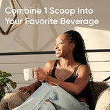 Sports Research Collagen Beauty, mélange facile se dissolvant rapidement dans l’eau.