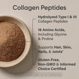 Sports Research Collagen hydrolisée pour peau et articulation, usage quotidien.