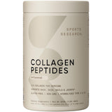 Sports Research Collagen Peptides : bouteille et scoop, usage quotidien pratique