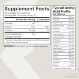 Sports Research Collagen Peptides – Smoothie nutritif avec protéines et collagène.