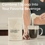 Sports Research collagene peptides: addition parfaite dans café pour crème légère.