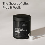 Sports Research Creapure Creatine Monohydrate – poudre non aromatisée et dissolution rapide.