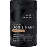 Sports Research crinière de lion, bouteille de capsules prête à la concentration