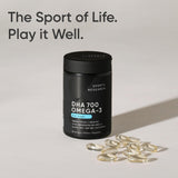 Sports Research DHA Omega-3 utilisation quotidienne : gélules faciles à intégrer à votre routine.