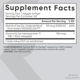 Sports Research dose quotidienne, une gélule par jour, simplicité d'utilisation.