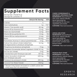 Sports Research Hydrate électrolytes et oligo-éléments, soutien hydratation
