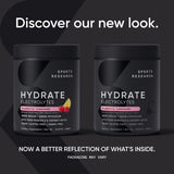 Sports Research Hydrate – emballage sachets faciles à doser et à emporter.