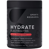 Sports Research Hydrate poudre Cerise Grenade prête à l'hydratation et goût fruité