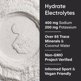 Sports Research Hydrate saveur Framboise-Citronnade, goût naturel et rafraîchissant.