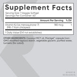 Formulation sans carraghénane ni gluten, certifiée vegan.