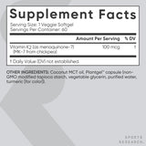 Sports Research K2 MK7 certifié vegan – choix éthique et vegan.