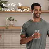 Sports Research Keto Omega: Absorption améliorée grâce aux formes TG et phospholipides