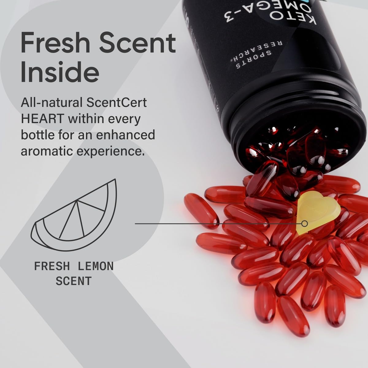 Sports Research Keto Omega: Certification Keto et vérification tierce, pureté assurée