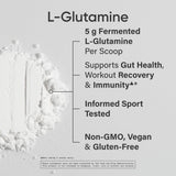 Sports Research L-Glutamine: utilisation avant entraînement pour optimiser l'endurance potentielle.