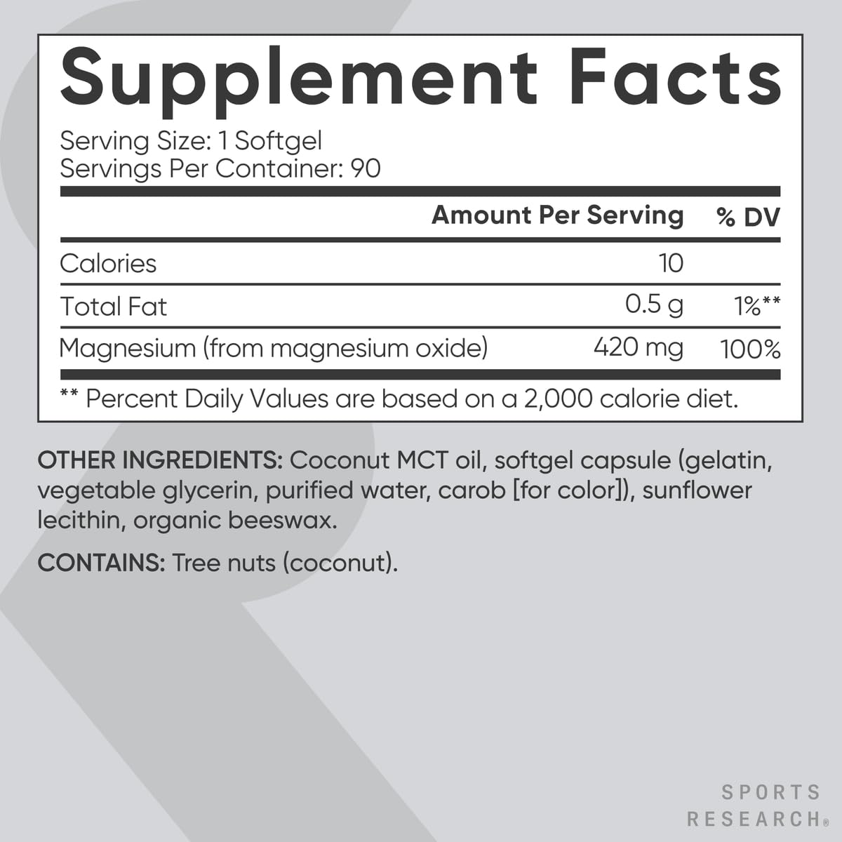 Sports Research lecithine-tournesol: ingrédient clé pour l’absorption et la texture.