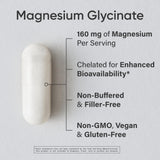 Sports Research Magnesium Glycinate – capsules vegan faciles à prendre au quotidien
