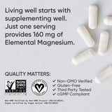 Sports Research Magnesium Glycinate – softgel liquide, option d administration flexible