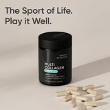 Sports Research Multi Collagen production américaine, image qui inspire fiabilité.