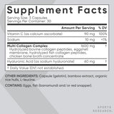 Sports Research Multi Collagen vitamine C, élément clé pour soutenir l'efficacité du produit.