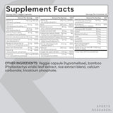 Ingrédients clés – 23 nutriments essentiels de Sports Research Avancée.