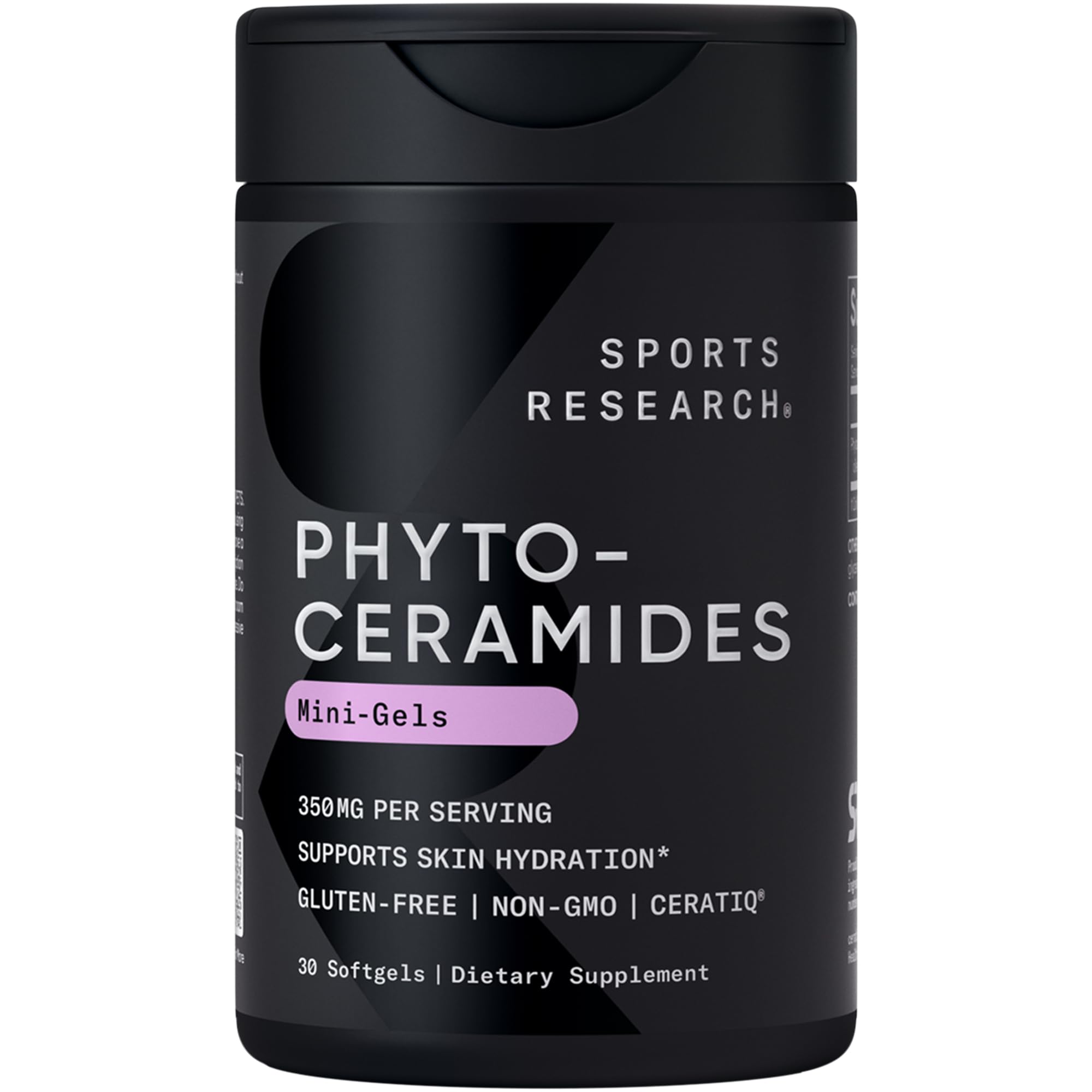 Sport Research Phytoceramides – bouteille élégante favorisant l'hydratation cutanée.