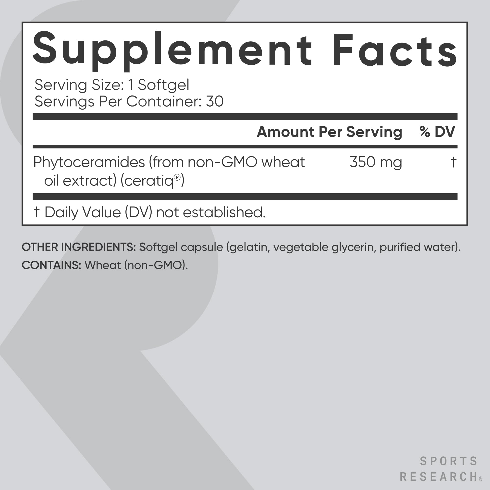 Sport Research Phytoceramides – dose-jour simple à intégrer à une routine.
