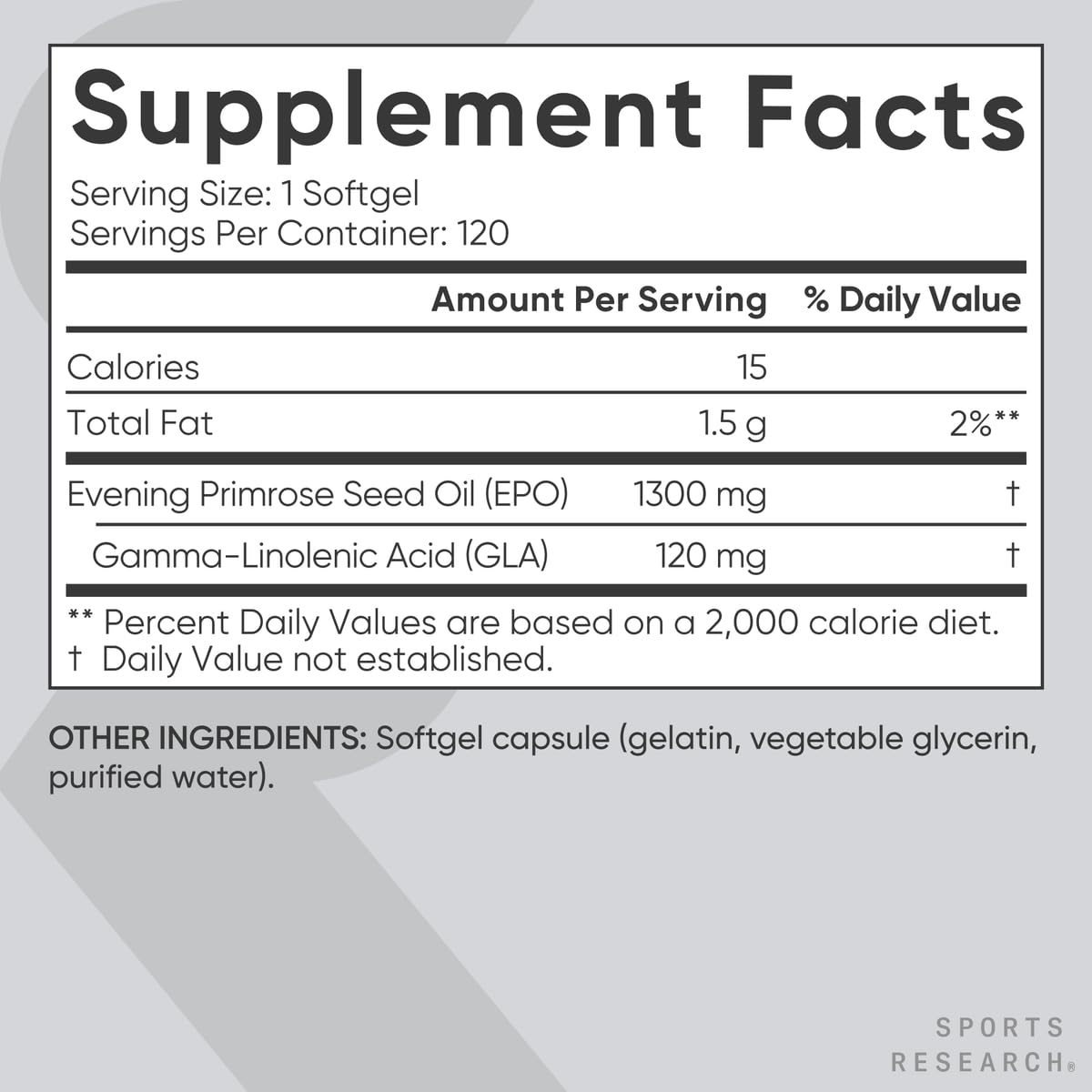 Sports Research formule sans gluten, sans soja et sans hexane pour plus de pureté.