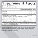 Sports Research Turmeric Curcumin C3 Complex: sans OGM et sans gluten pour la tranquillité d'esprit.