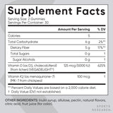 Packaging of Sports Research vegan D3 + K2 gummies with 60 gummies per bottle.