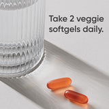 Sports Research Vegan Omega: capsules végétales faciles à avaler.