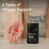 Sports Research Vegan Omega: huile de lin et olive pour le quotidien.