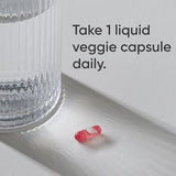 Sports Research capsules liquides véganes B12 soutenant le métabolisme et l'énergie durable.