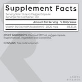 Sports Research flacon certifié vegan et sans soja, sans gluten.