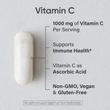 Sports Research vitamine C capsules vegan – routine quotidienne saine