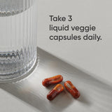 Étiquette claire Sports Research liposomique vitamine C, emballage informatif.