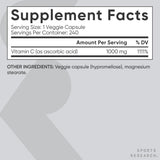 Sports Research vitamine C prise unique par jour
