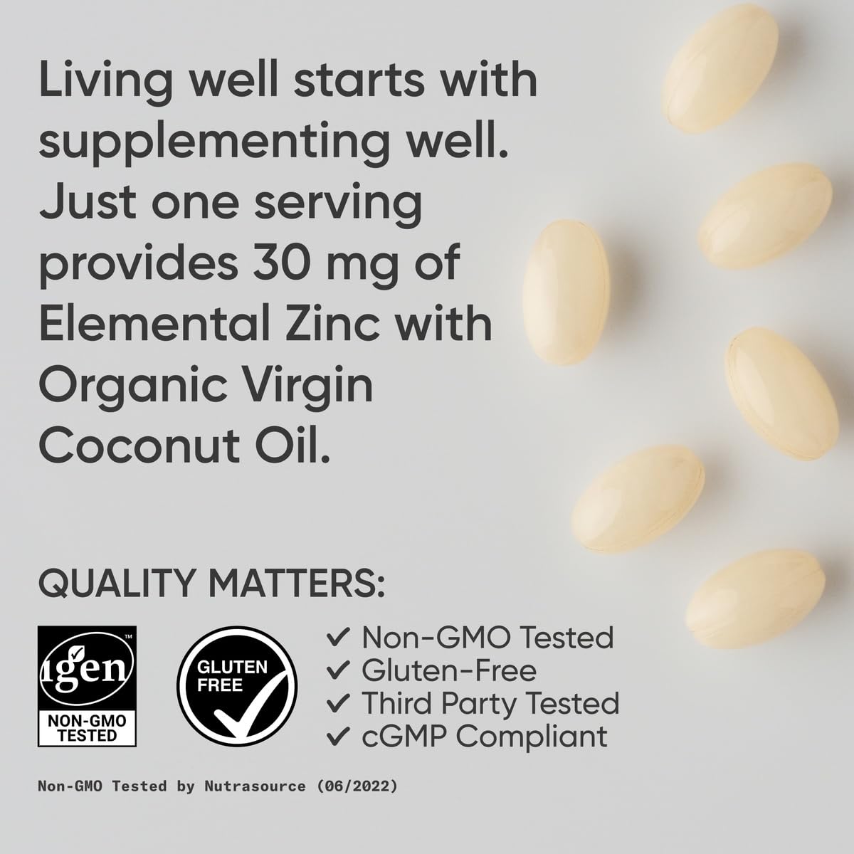 Produit sans OGM et sans gluten pour une routine propre