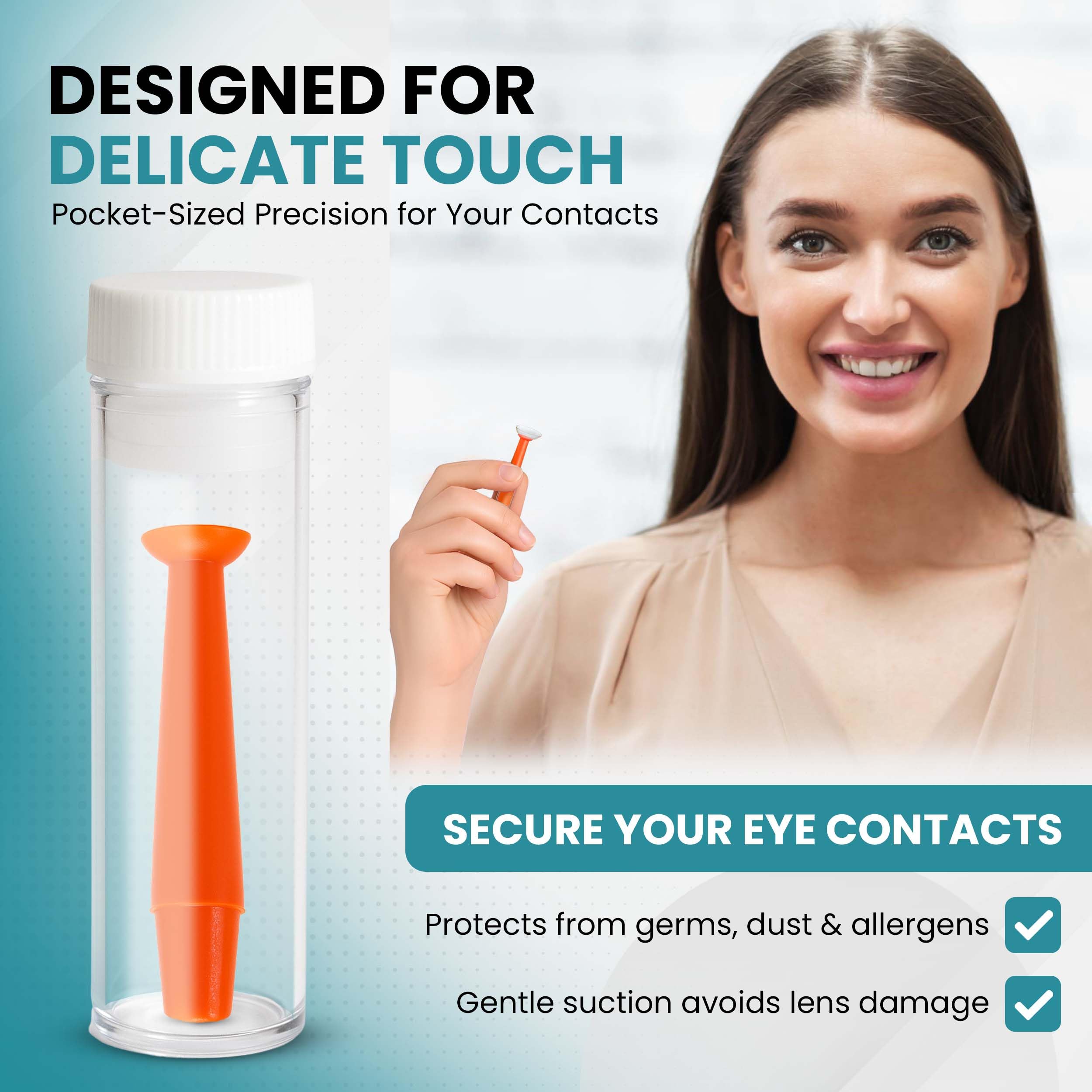 Sports World Vision outil recyclable pour lentilles durs et sclérales