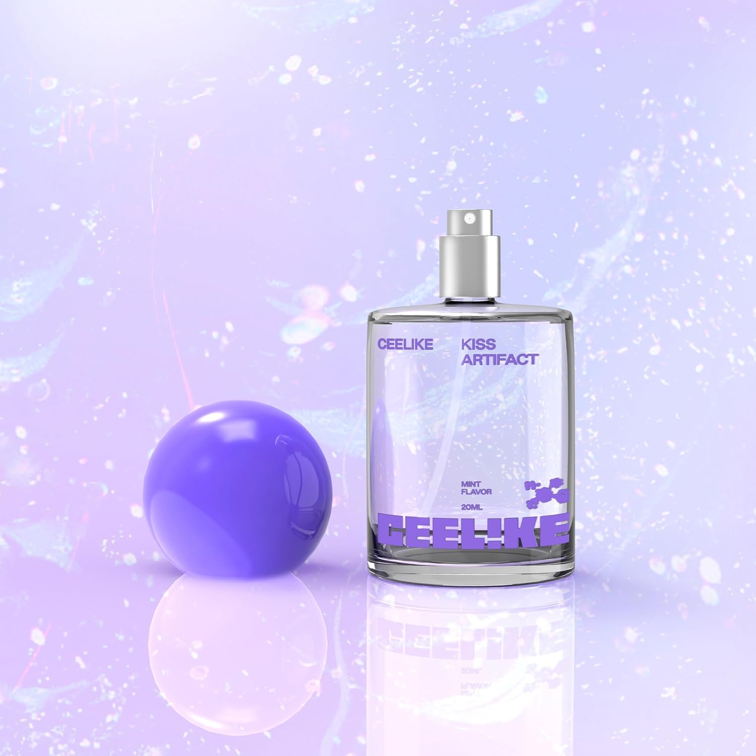Spray buccal probiotique – emballage sans alcool pour voyage et bureau.